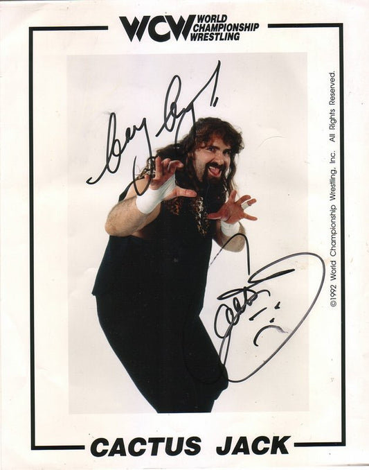 WCW Cactus Jack (Signed)