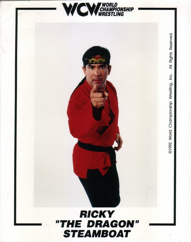 WCW Ricky The Dragon Steamboat PW Catalog