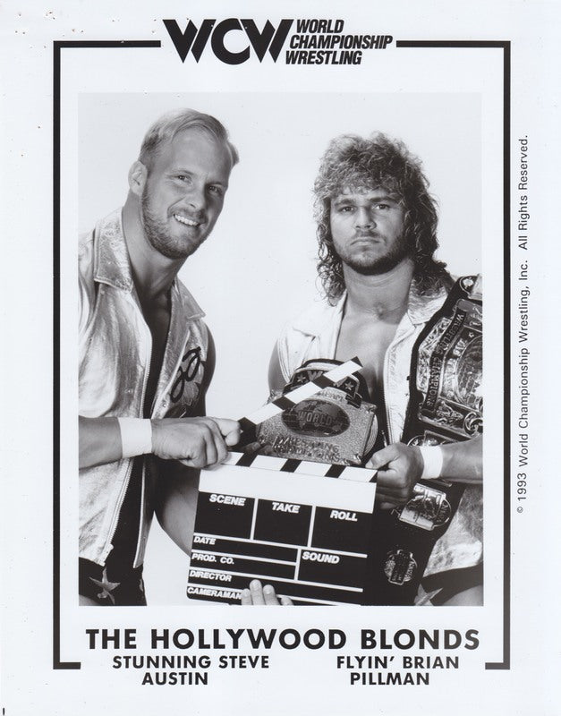 WCW TAG TEAM CHAMPIONS Hollywood Blonds 