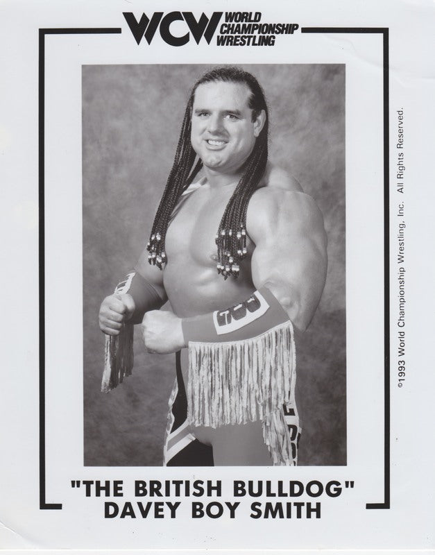 WCW British Bulldog Davey Boy Smith 