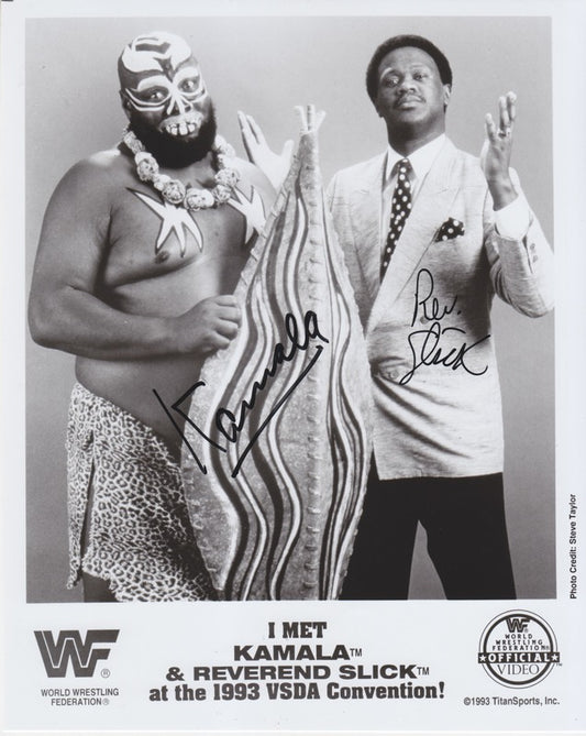 1993 Kamala w/ Reverend Slick (Signed) Coliseum Video
