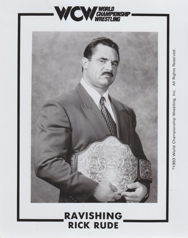 WCW CHAMPION Ravishing Rick Rude 