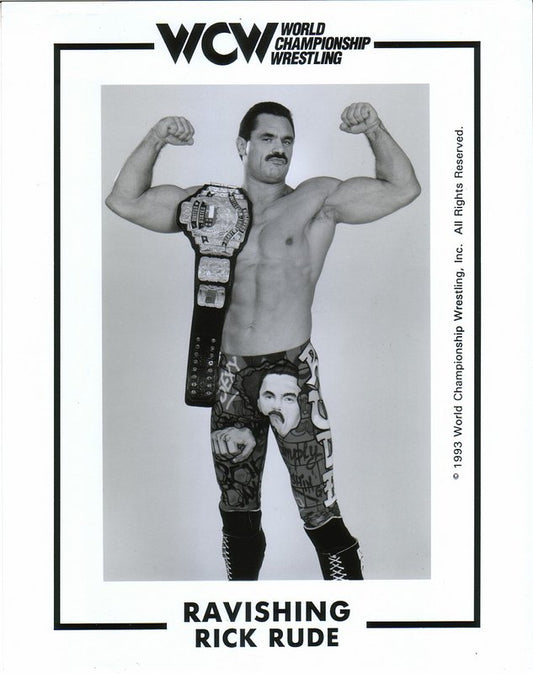 WCW U.S. CHAMPION Ravishing Rick Rude 