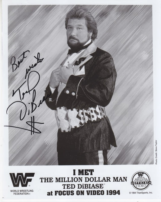 1994 Million Dollar Man Ted DiBiase Coliseum Video (Signed)