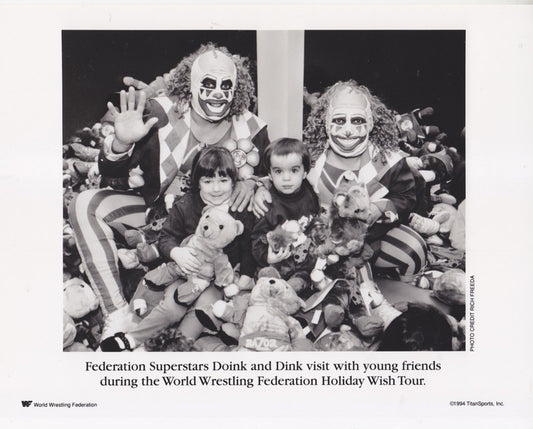 WWF-Promo-Photos1994-Doink-Dink-WWF-Holiday-Wish-Tour-