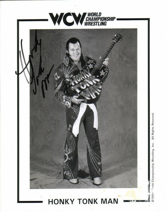 WCW Honky Tonk Man (Signed)