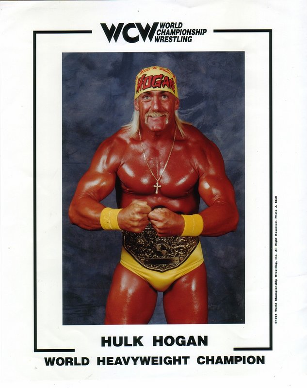 WCW CHAMPION Hulk Hogan 