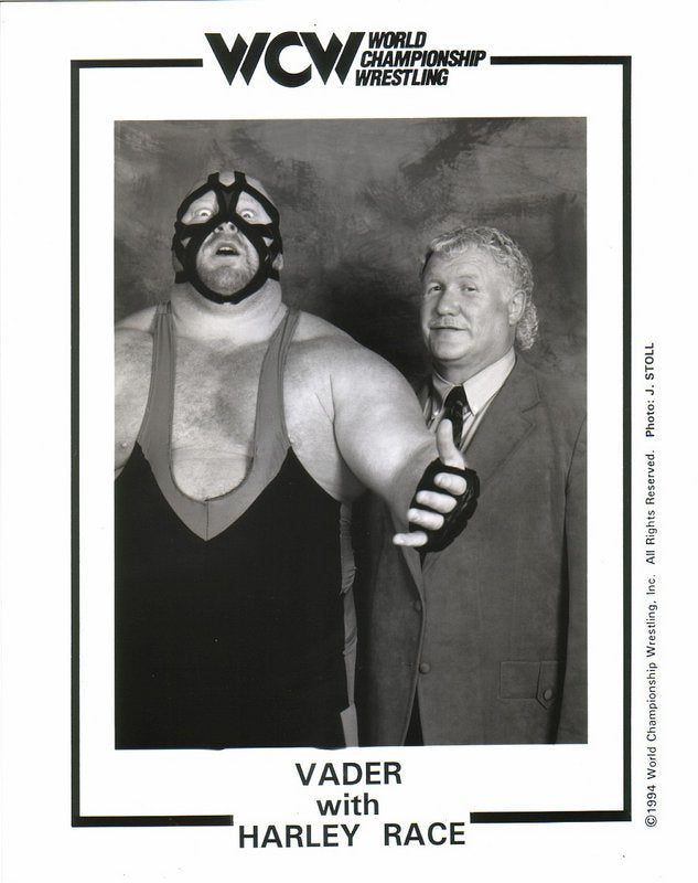 WCW Vader With Harley Race 