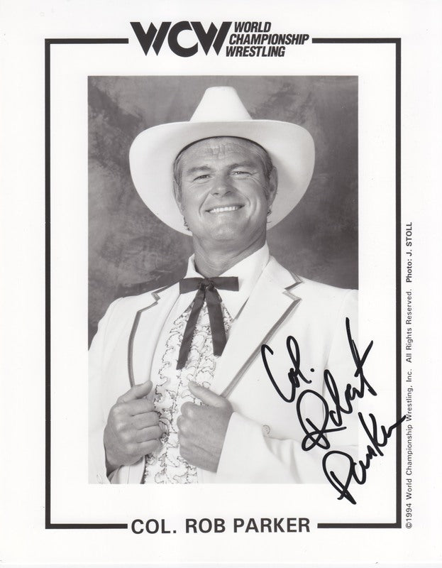 WCW Col. Parker (signed) PW Catalog