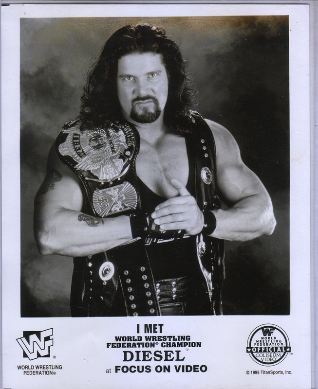 1995 WWF CHAMPION Diesel Coliseum Video PWcatalog