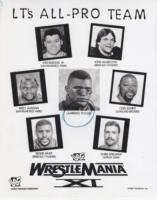 WWF-Promo-Photos1995-Wrestlemania-XI-LT's-All-Pro-Team-