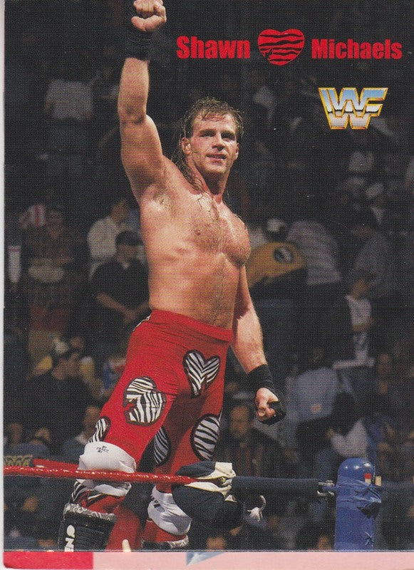 1996 Up Front Sport Inc. WWF Shawn Michaels Pop-Up Trading Card Nm approx 2017 value:$10 PW Catalog