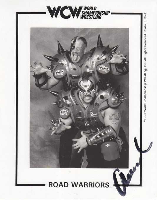 WCW Road Warriors (Animal:signed)