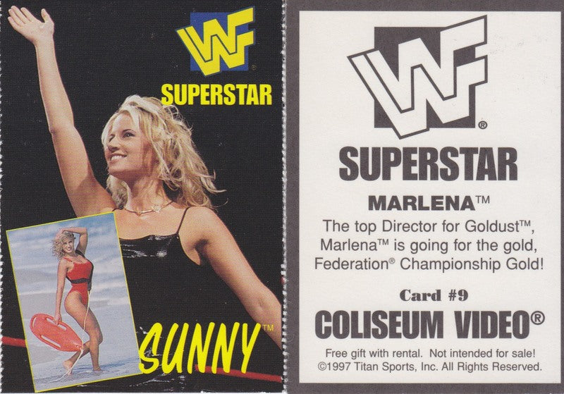 1997 Coliseum Video WWF Divas Set (3) Nm approx 2017 value:$5 PW Catalog