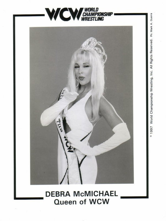 WCW Queen of WCW Debra McMichael