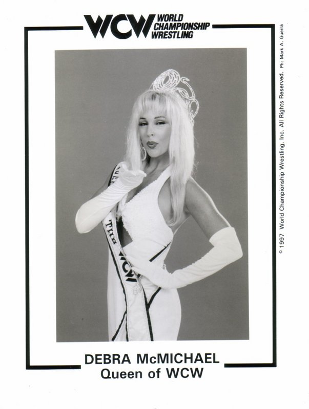 WCW Queen of WCW Debra McMichael 