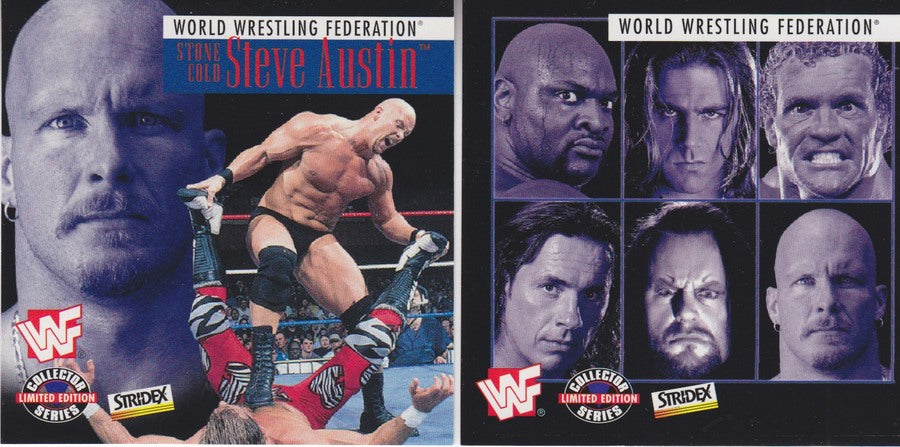 1997 Stridex WWF Trading Cards Set (6+Header) Nm approx 2017 value:$50 PW Catalog