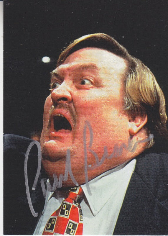 1998 Comic Images WWF Superstarz Paul Bearer Autograph (complete set of 11) 2021 approx value:$75 PW Catalog