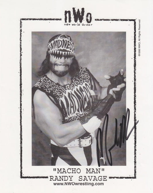 NWO Macho Man Randy Savage (Signed)