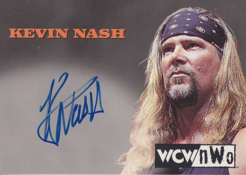 1998 Topps WCW/NWO Kevin Nash Autograph 2017 approx value:$50 PW Catalog