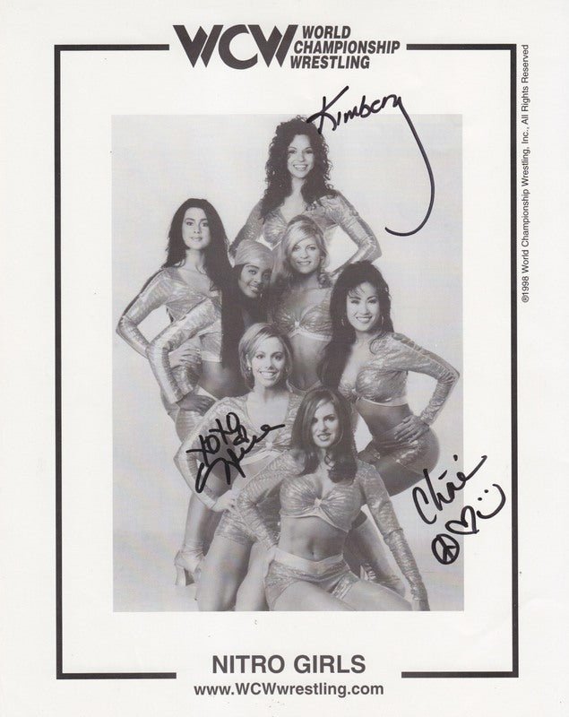 WCW Nitro Girls (signed) 