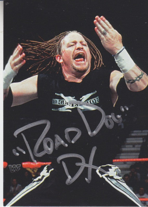 1998 Comic Images WWF Superstarz Road Dog Autograph 2017 approx value:$25 PW Catalog