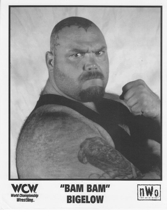 WCW Bam Bam Bigelow licensed 