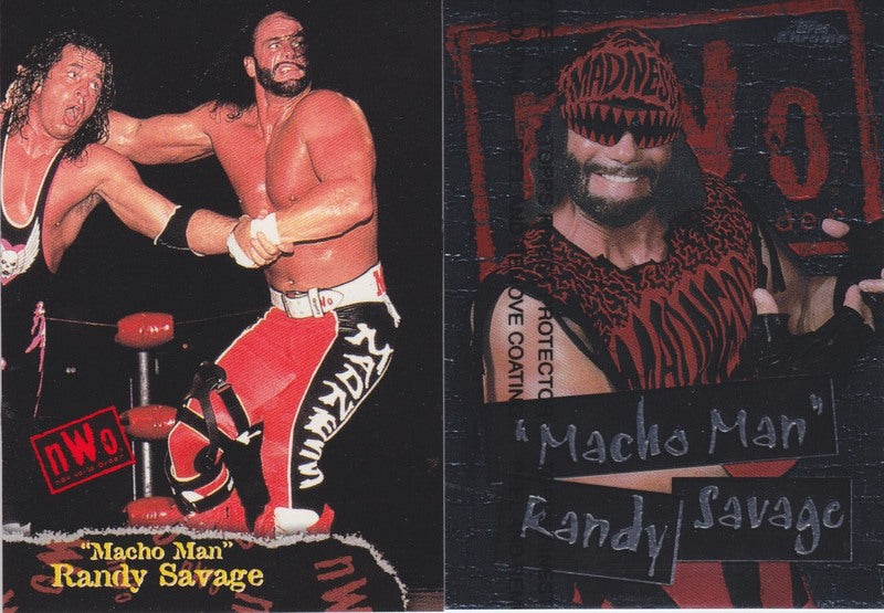 1998 Topps WCW/NWO Card Series 1 (72+10 chrome,10 stickers, 5 promos), Nm approx 2017 value:$50 PW Catalog