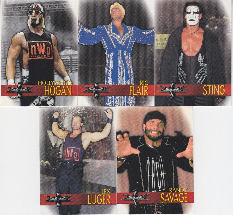 1999 WCW Video Bonus set (5) Mt approx 2017 value:$125 PW Catalog