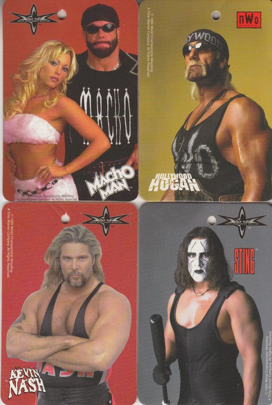 1999 WCW/NWO Air Freshener Card Set (4) Ex approx 2017 value:$20 PW Catalog