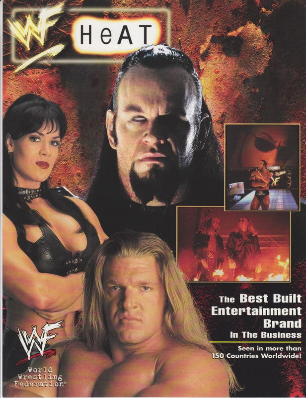 1999 WWF TV Promotional Heat 8.5x11 PW Catalog