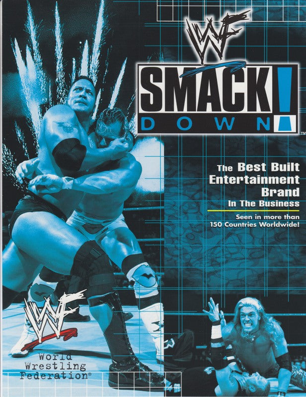 1999 WWF TV Promotional Smackdown 8.5x11 PW Catalog
