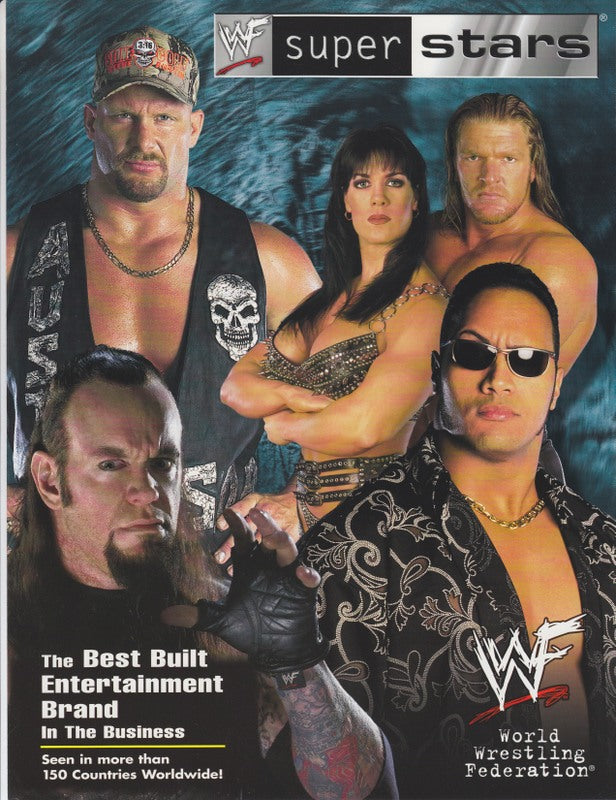 1999 WWF TV Promotional Superstars 8.5x11 PW Catalog