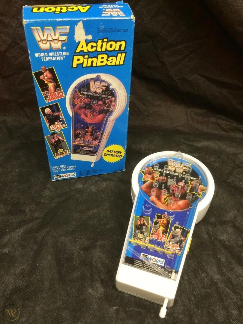 WWF Action Handheld Pinball