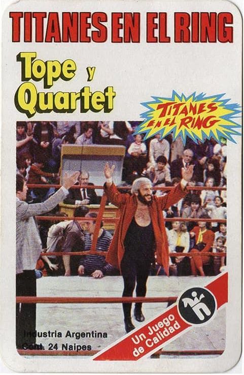 Titanes En El Ring Playing cards PWcatalog