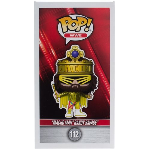 WWE Funko POP! Vinyls 112 "Macho Man" Randy Savage [Exclusive]