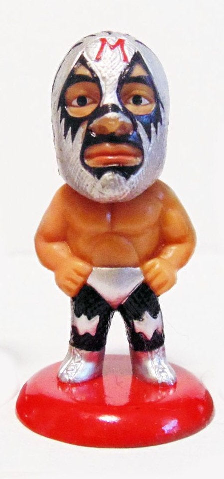 CharaPro Mini Big Heads/Pro-Kaku Heroes 5 Mil Mascaras [With Ring Gear]