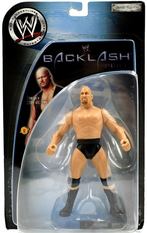 2003 WWE Jakks Pacific Backlash Series 2 Stone Cold Steve Austin [Exclusive] Action & Toy Figures PWcatalog
