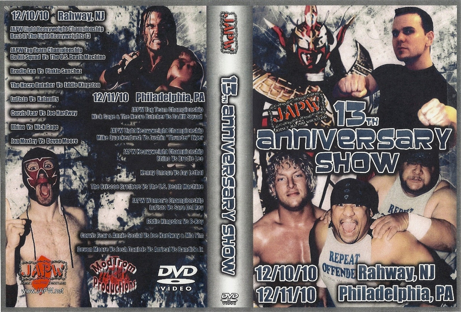 JAPW DVDs