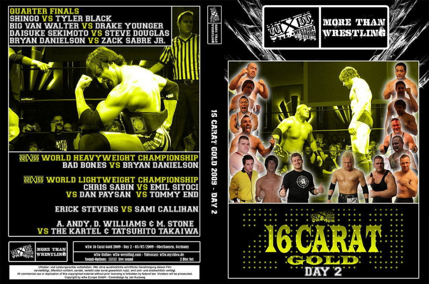 16 carat gold 2009 day 2 DVDs & Videos Pwcatalog