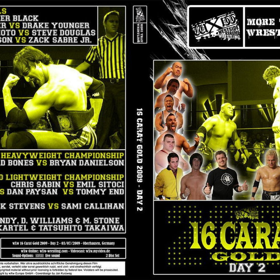 16 carat gold 2009 day 2 DVDs & Videos Pwcatalog