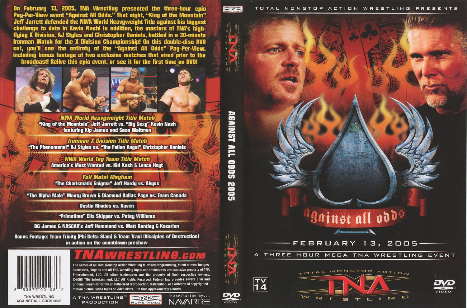 against all odds 2005 DVDs & Videos Pwcatalog