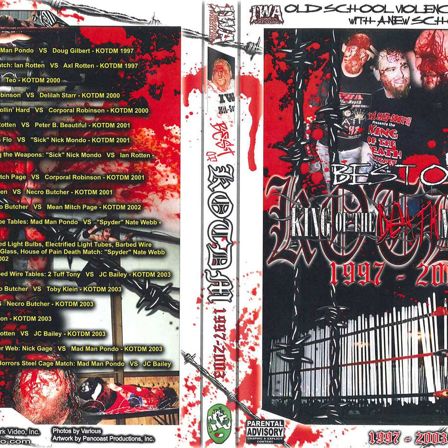 best of king of the deathmatches 1997-2003 DVDs & Videos Pwcatalog