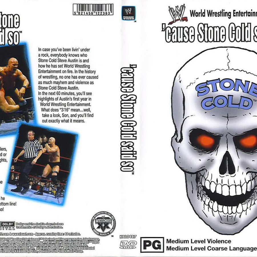cause stone cold said so DVDs & Videos Pwcatalog