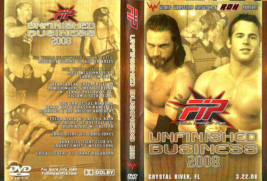 fip unfinished business 2008 DVDs & Videos Pwcatalog