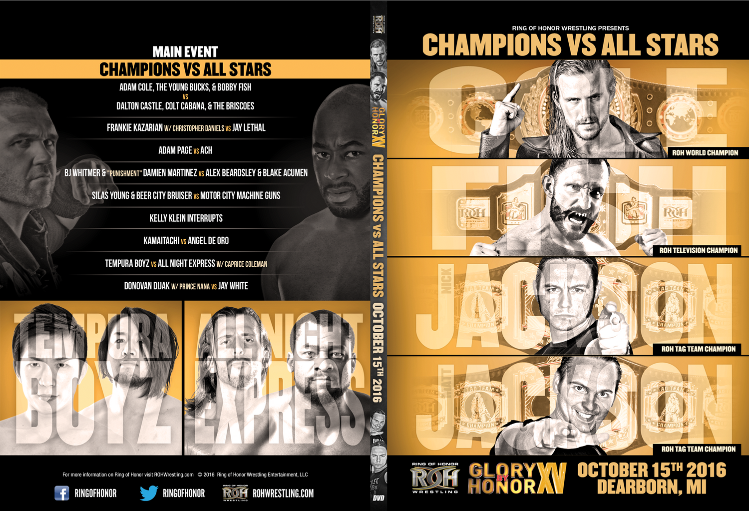 glory by honor xv night 2pn DVDs & Videos Pwcatalog