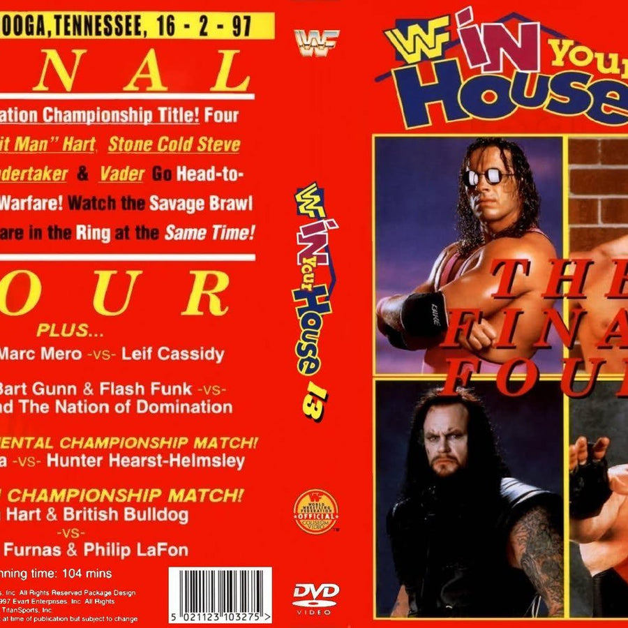 In Your House 13 DVDs & Videos Pwcatalog
