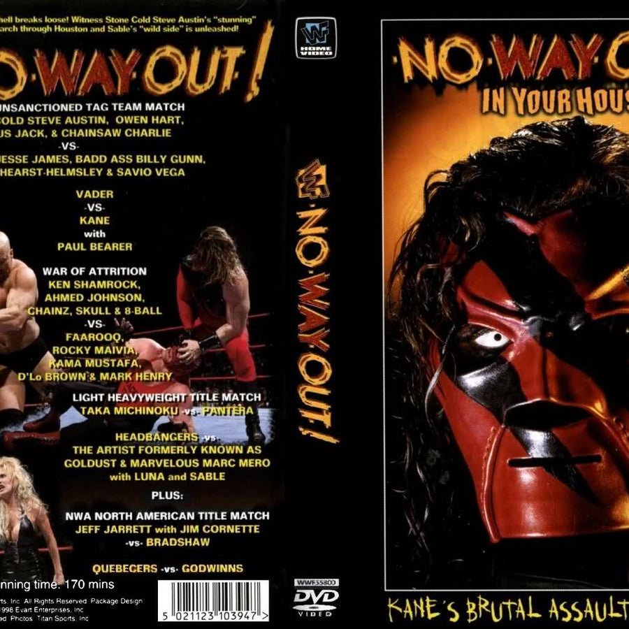 In Your House 20 DVDs & Videos Pwcatalog