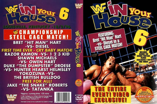 In Your House 6 DVDs & Videos Pwcatalog