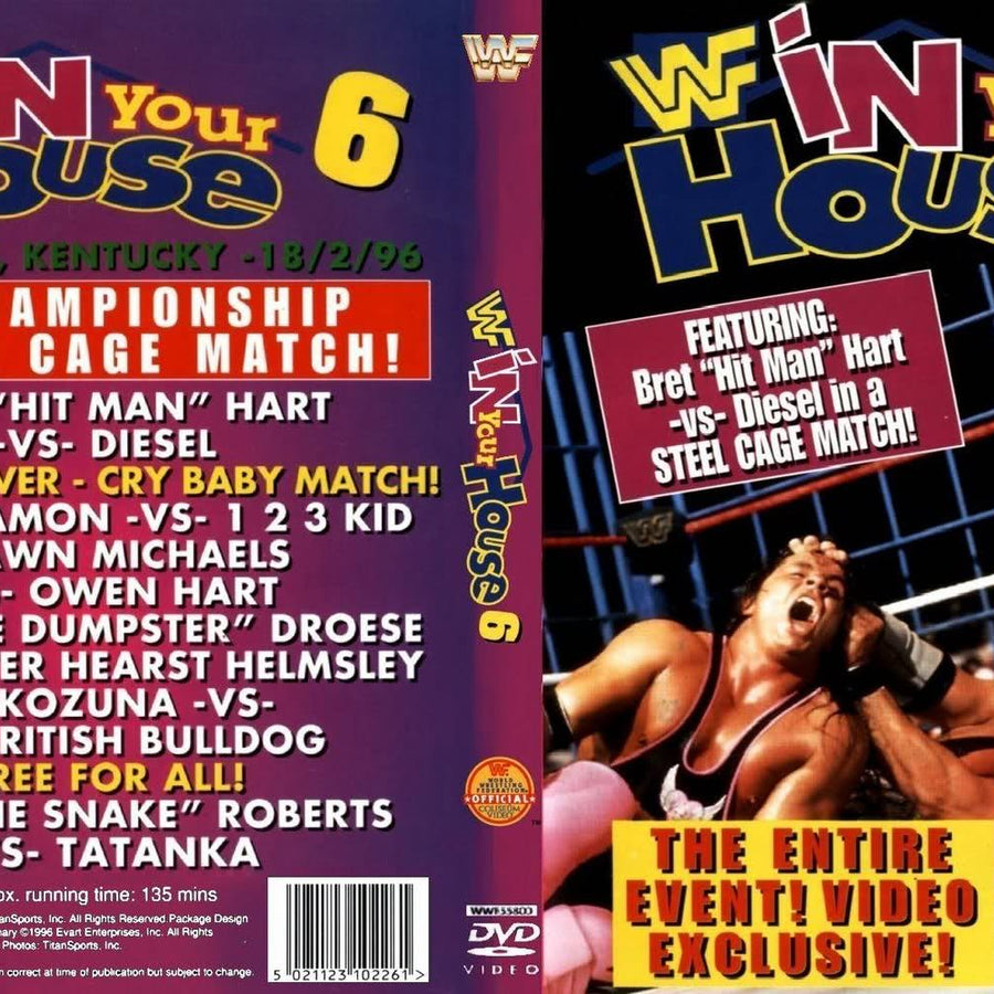 In Your House 6 DVDs & Videos Pwcatalog